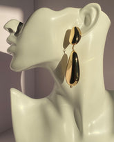 Solene Sculptural Drop Earrings