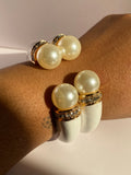 Pearl Royale Statement Cuff Bracelet