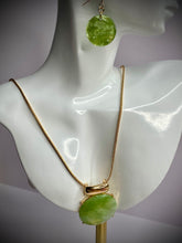 Acrylic Marble Necklace Set