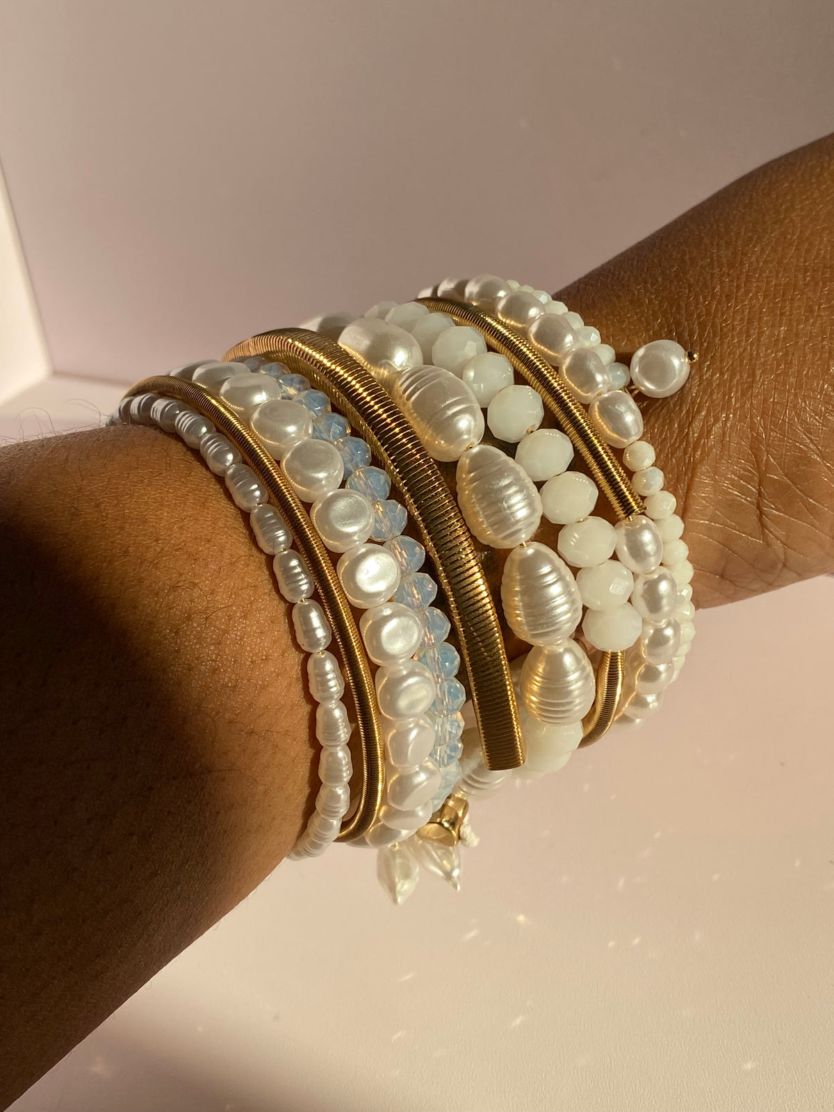 Élan Luxe Multi-Wrap Statement Bracelet