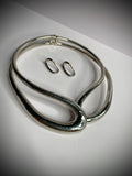 Silver Loop Choker