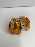Curve C Color Earrings