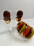 Brown Vintage Set