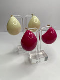 Large Half Teardrop Earrings