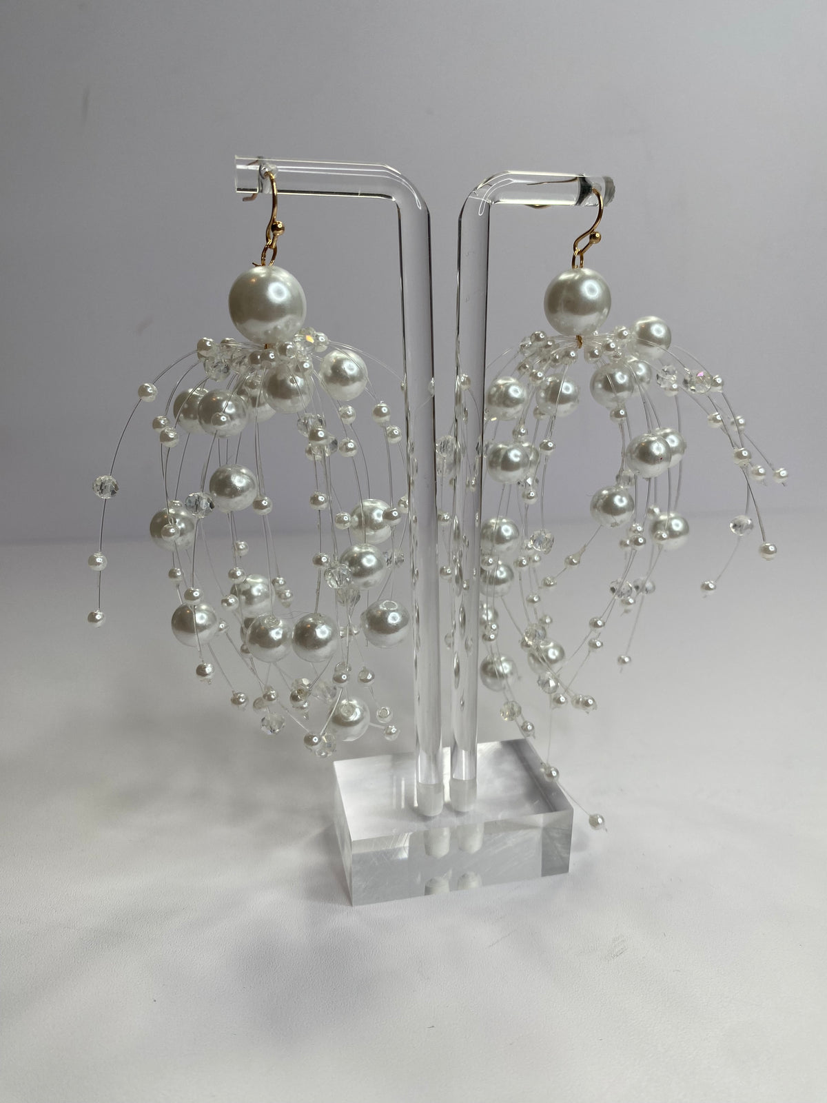 Pearl String Earrings