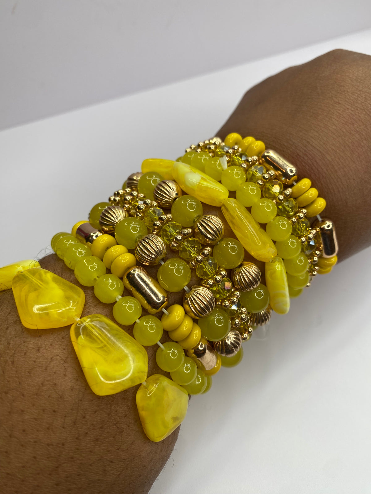 Five String Beaded Bracelet