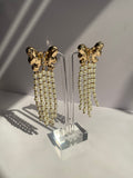 Butterfly Pearl Earrings
